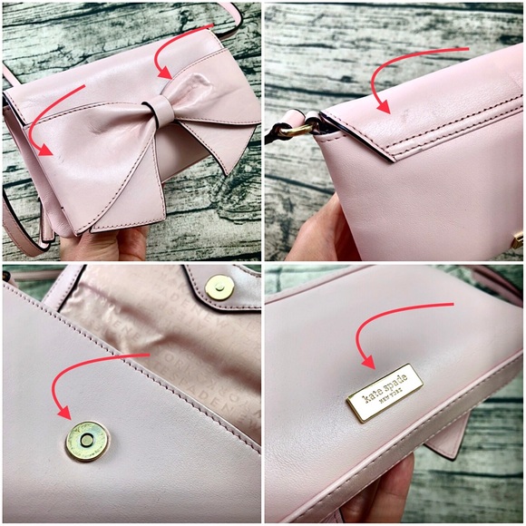 KATE SPADE⚡️Blush Leather Shoulder/Crossbody Bag - Picture 9 of 11